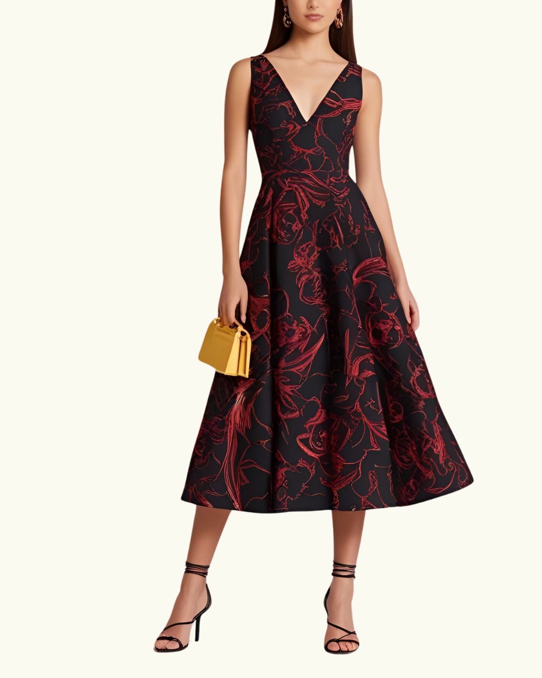 Cutout Evening Dress