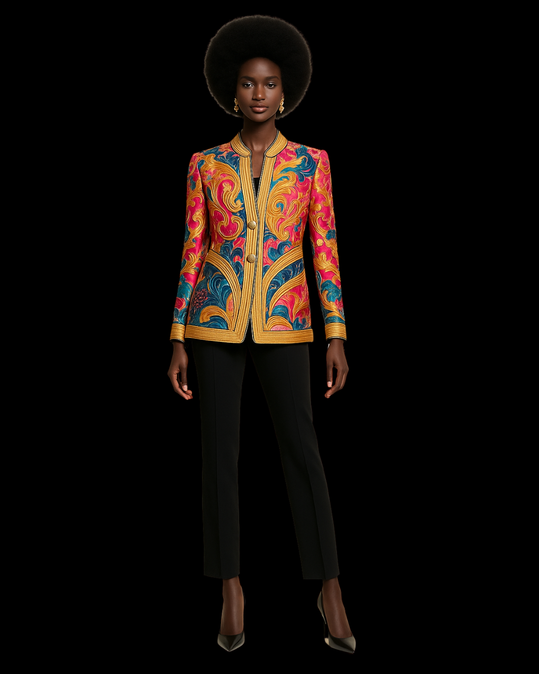 Double-Breasted Jacket