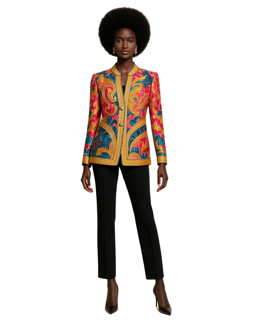 Double-Breasted Jacket