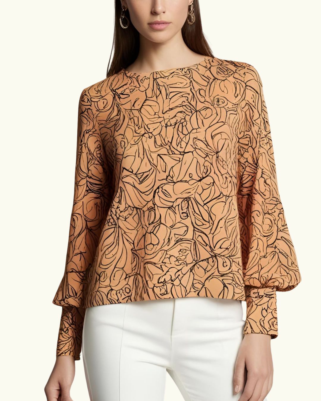 Silk Poet Blouse