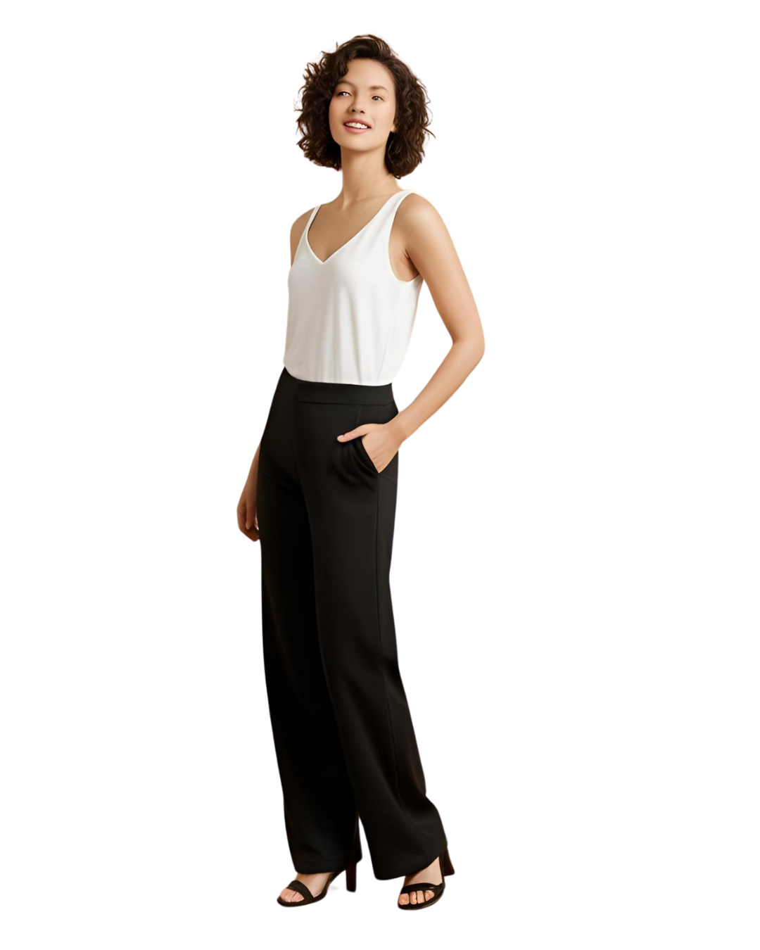 Paneled Trousers