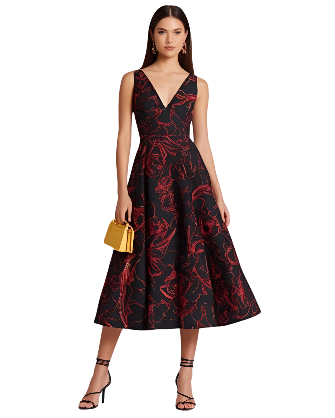 Cutout Evening Dress