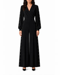 Holt Wide-Leg Button Jumpsuit